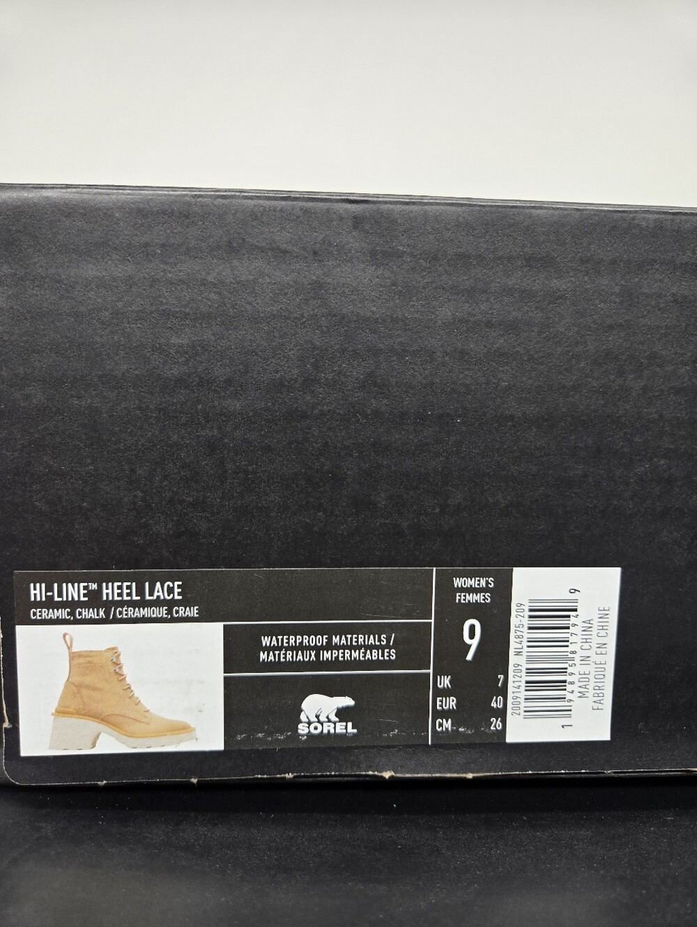 Sorel Women's Hi-Line Waterproof Lace-Up Boot Shoes Size 9 - Picture 8 of 8